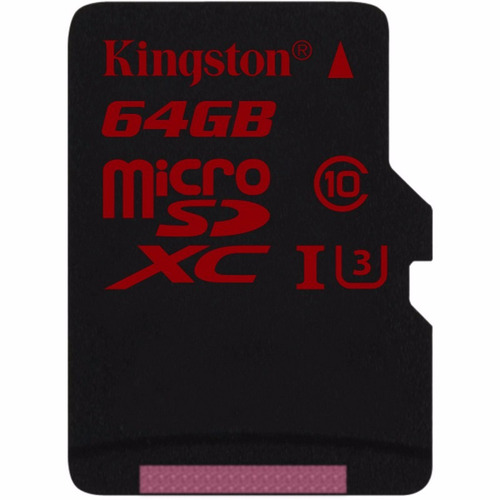 Kingston 64gb Memoria Micro Sd Clase U3 4k 90mb/s Microsd