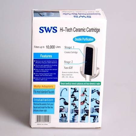 Purificador De Agua Cartucho Ceramica 10,000 Litros