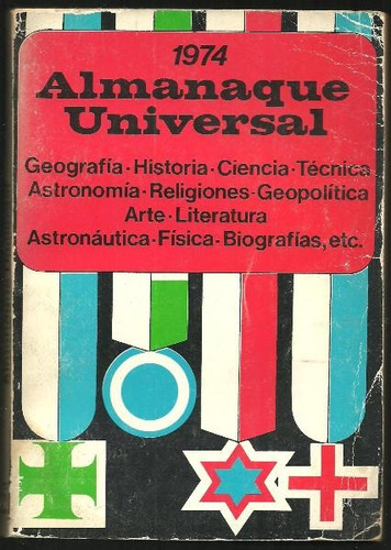 Anuario Almanaque Universal 1974