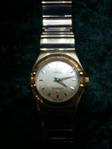 Relógio Omega Constallation Aço E Ouro Feminino