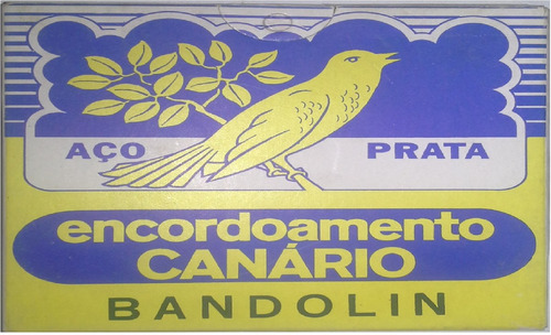 Encordoamento Bandolim Canário - Giannini - Tensão Média