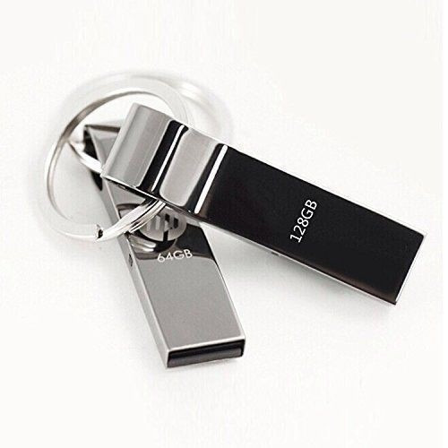 Pendrive 128gb Usb 2.0 Com Chaveiro De Alta Velocidade