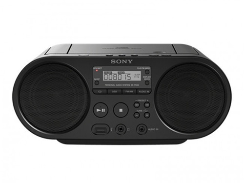Radio Sony Portatil Zs-ps50 Cd-r/rw/mp3/wma/fm-am/usb