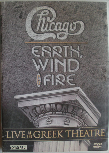 Dvd - Chicago - Earth, Wind And Fire - Live At The Greek