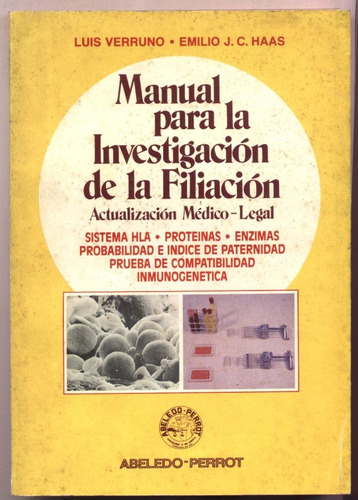 Manual Investigación De La Filiación. Verruno - Haas