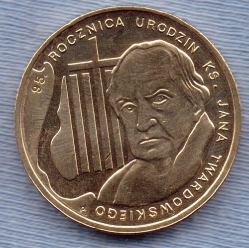 Polonia 2 Zlote 2010 * Poeta Y Sacerdote Jan Twardowski *