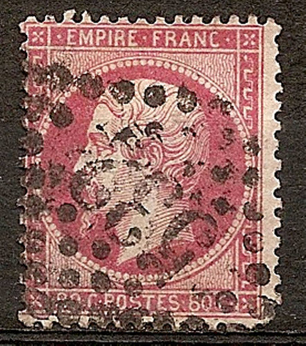 Francia Antigua Yvert 24a Catálogo Año 1862 $$$#