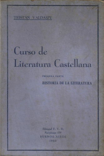 Literatura Castellan - Valdaspe - F. V. D.