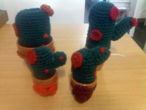 Cactus En Crochet Amigurumi