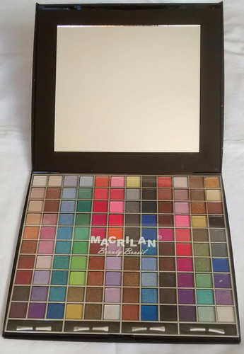 Paleta De Sombras 3d Com 120 Cores Macrilan Cr9215