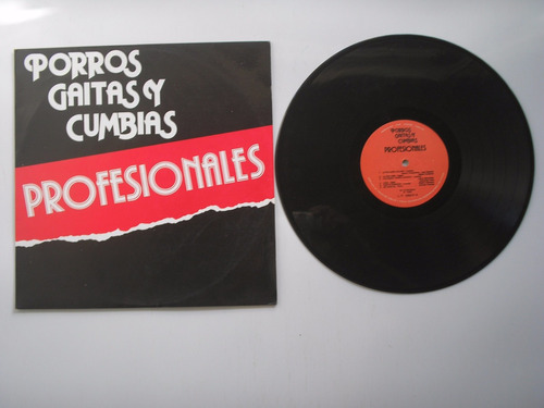 Lp Vinilo Porros Gaitas Y Cumbias Profesionales 1990