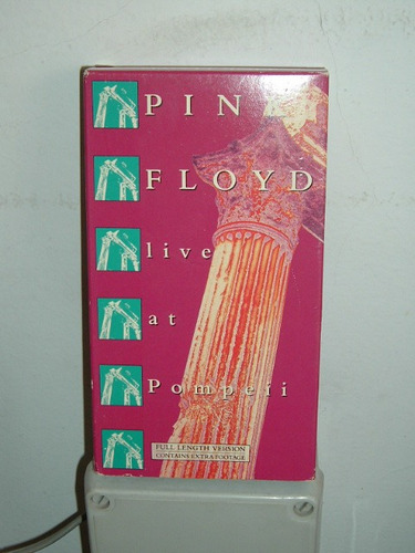 Pink Floyd Live At Pompeii Vhs Ntsc Americano