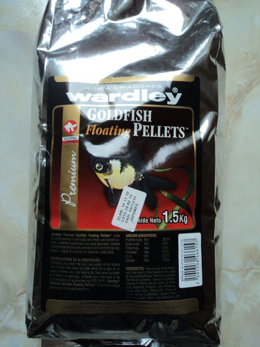 Wardley Goldfish Pellets 1.5kg Y Tropical Crumbles 1.5kg