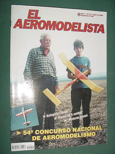 Revista El Aeromodelista 10 Autogiro Tango Somenzini Diesel