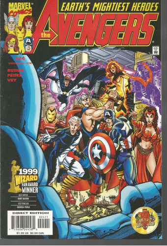 The Avengers 24 - Marvel - Bonellihq Cx178 L19