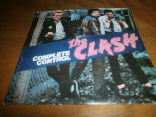 The Clash Complete Control Simple 7 España Transparente