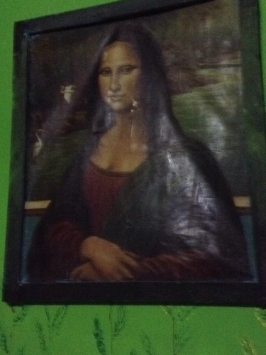 Cuadros Óleo Monalisa Parque