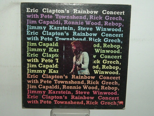 Eric Clapton Harrison Rainbow Concert Vinilo Vintage Impecab