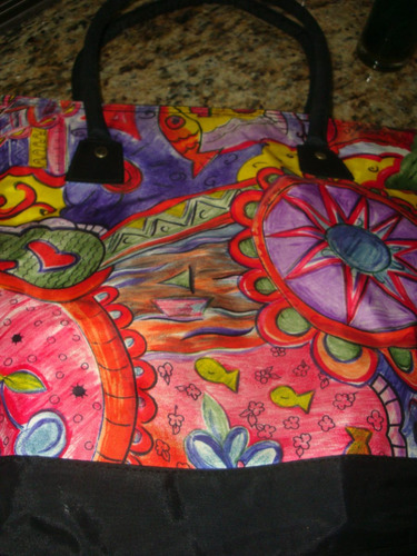 Bolso Playero Varios Colores
