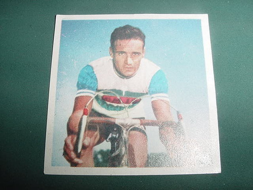 Figuritas Album Maravillas 448 Ciclismo Duilio Biganzoli