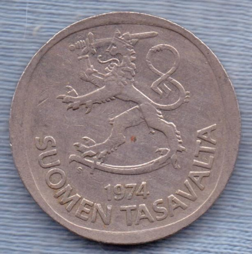 Finlandia 1 Markka 1974 * Republica *