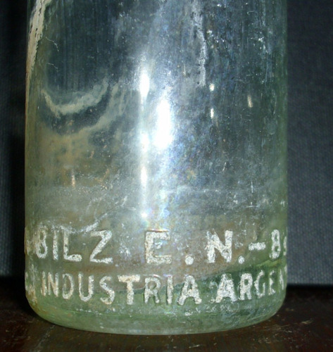 Antigua Botella Vacía De Bilz- Mirala!!