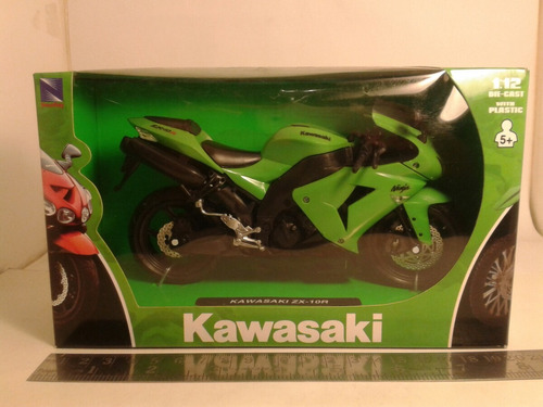 Moto Kawasaki Zx-10r (17x9:30) 1:12 Milouhobbies M0011