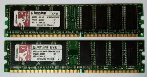 Memoria Ram Kingston 256mb Ddr 400mhz/pc3200 Kvr400x64c3a
