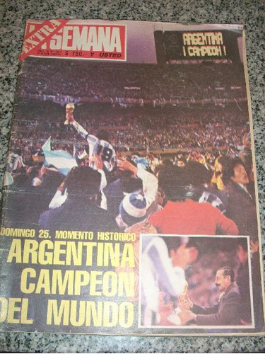 Revista La Semana - Mundial 78 - Nº 87 - Junio 1978