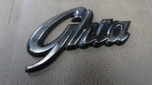 Insignia Ghia De Ford Falcon Ghia 82/91 Nueva Cromada!!!