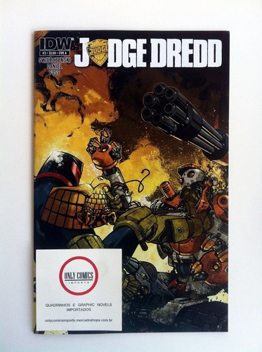 Judge Dredd Pack Do #1 Ao 6 Arco Completo (2013) Nova Série