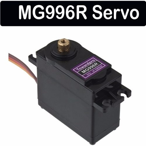 Imagen 4 de 6 de Servo Mg996r Digital 10kg-13kg Torque Metal Atmel Raspberry