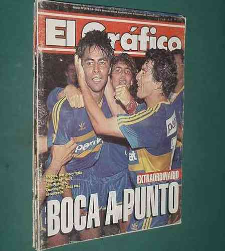 Revista Grafico 3819 Boca Platense Mederos Tapia Mouras