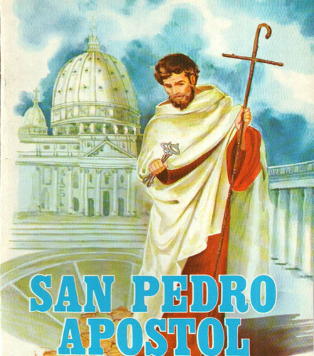 San Pedro Apóstol. A. Codesal Martin. Apostolado Mariano. | MercadoLibre