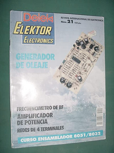 Revista Elektor 21 España Electronica Generador Oleaje Redes