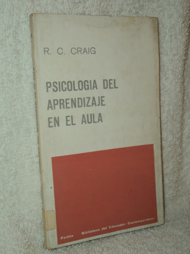 Psicologia Del Aprendizaje En El Aula R. Craig / En Belgrano