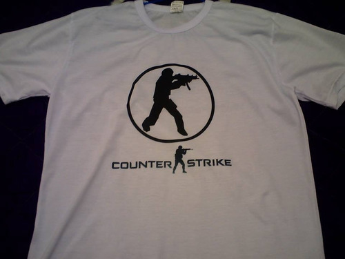 Imagem 1 de 2 de Camisa Do Counter Strike 1.6 Vários Modelo Cs 1.6