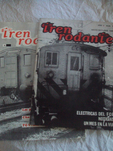 Revista Catalogo Tren Rodante Talgo 1989 2 Revistas!