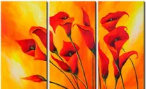 Comprar Cuadros Florales Modernos, Dipticos, Tripticos