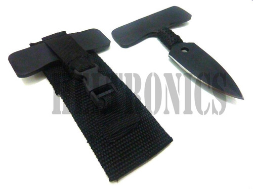 Cuchillo Pua De Puño Con Funda 11cm - Defensa Personal -