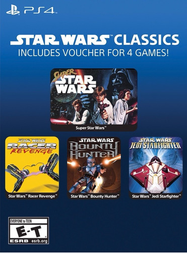 Star Wars Classics Ps4/psvita- Código Para Psn