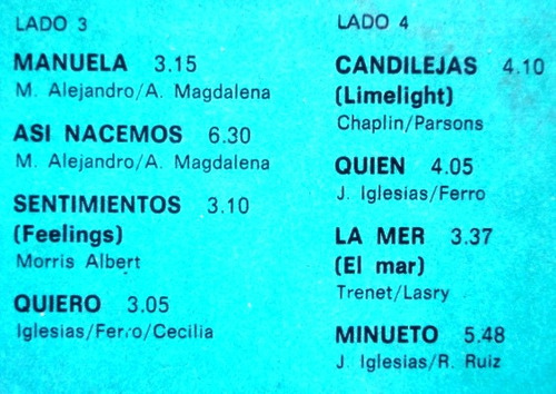 Julio Iglesias - En Vivo En El Olympia - Lp Doble Año 1976 (Usado)