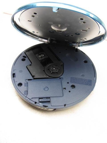 Imagen 2 de 5 de Psicodelia: Panasonic Discman Mp3 Azul Plomo Funciona Dly