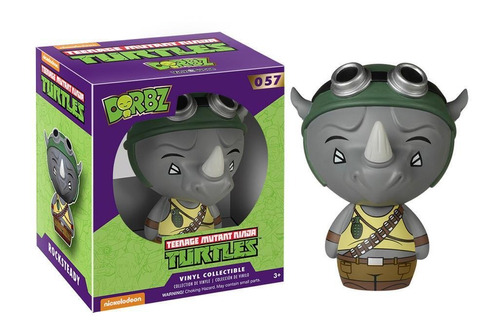 Funko Dorbz Tortuga Ninja Rocksteady Figura De Vinilo