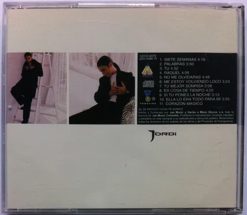 Jordi. Cd Original, Nuevo