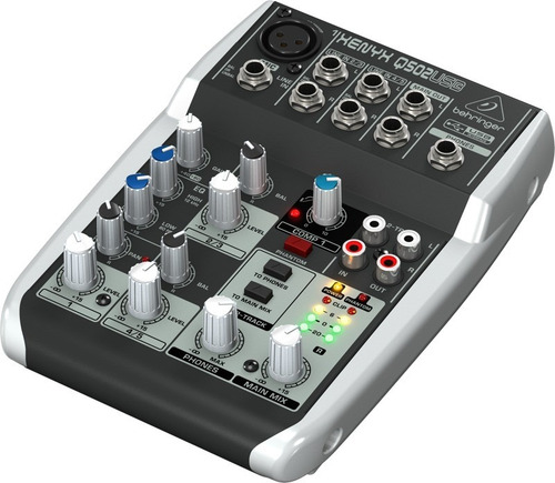 Behringer Mixer Xenyx Q502 Usb Mezcladora 5 Canales Q502usb