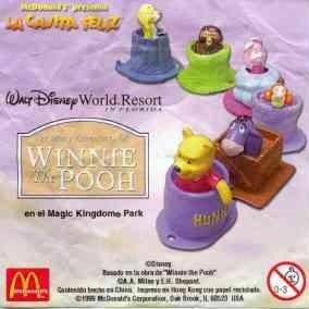 Tren Winnie The  Pooh  Coleccion Completa  (mc. Donalds 1999