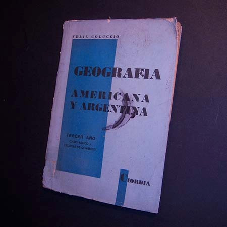Geografía Americana Y Argentina. Félix Coluccio. Tercer Año