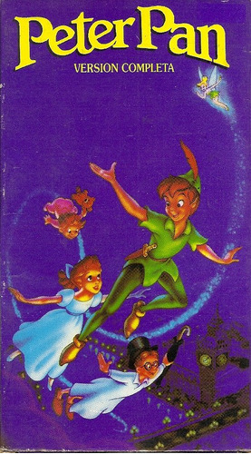 Peter Pan Version Completa En Castellano Clasic Infantil Vhs