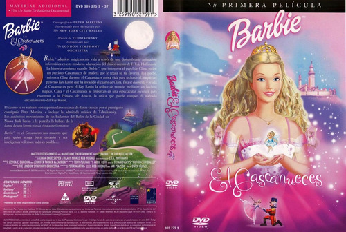 Barbie En El Cascanueces Dvd Original Nuevo !!!!